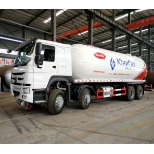 China Mobile Howo Propane Tank Truck / LPG Delivery Truck 8x4 36000 Liters ZZ1317N4667W supplier
