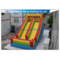 China Classics Inflatable Water Slides For Big Kids , Moonwalk Water Slide For Sports Jumping on sale