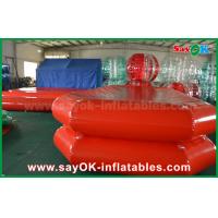 China Inflatable Kids Toys Red PVC Inflatable Water Pool Air Tight Swimming Pond For Children Playing on sale