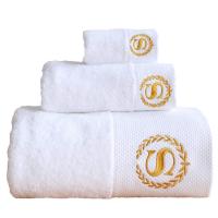 China Five Star Hotel Bath Towel Set with Customized Size in SOLID COLOR 16S Cotton Towel on sale