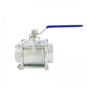 316L Stainless Steel Jacket Manual Weld Straight Ball Valve for Normal Temperature Flow