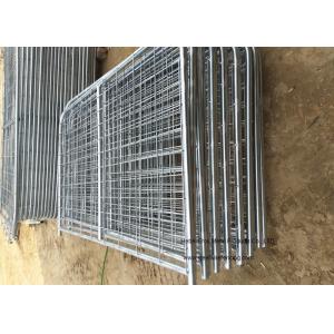 China 8ft -16ft Galvanized Metal Temporary Farm Fencing For Livestock Protection supplier