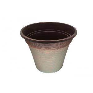 Premium Plastic Melamine Office Desk Plant Pots 8 Inch African Violet Pots