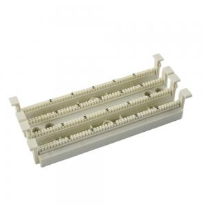 Plastic and Iron Nickel Plated Connection Module for 10 Pairs Telephone Cable Wiring