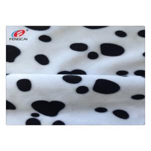 1.5mm Pile Velboa 100% Polyester Plush Toy Fabric Animal Print