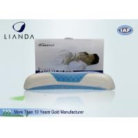 China Bamboo Fiber Memory Foam Sleep Pillow With Cool Gel , Lux Living Gel Pillow on sale
