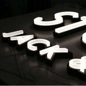 SMD5050 LED Acrylic Glow Sign Board Front Lit Channel Letters