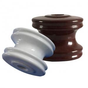 China 53 - 1 Aislado Transmission Line Insulator Porcelain Isolator Low Voltage supplier