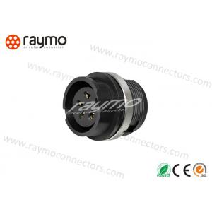 China High Speed Camera  Bayonet Miniature Connector PBT Insulator 16 Mm Locking Thread supplier