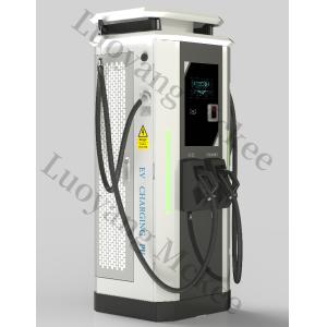 China DC 120kW CCS2 Station de chargement de véhicule électrique à deux canons Fonction RFID au sol 400V Voltage d'entrée Classe IP54 Chademo disponible supplier