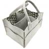 China Multi Functional Diaper Organizer Basket With Removable Compartments wholesale