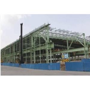 China Custom Prefabricated Welding Heavy Steel Framing Systems With Wall Cladding Panel supplier