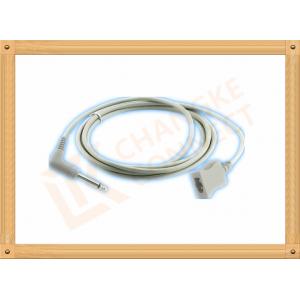 China PVC Gray Medical Temperature Probe Adapter Cable YSI 400 Series supplier