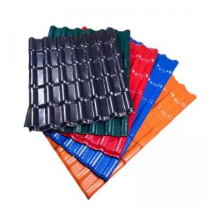 Corrugated Insulated Colorful ASA Synthetic Resin Roof Tile