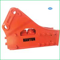 China Medium Solid Rock Hammer Excavator Hydraulic Breakers 135mm Chisels Digging Holes on sale