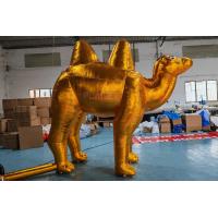 China Customized Oxford Cloth Inflatable Camel Giant Life Size Camel Model For Decoration on sale