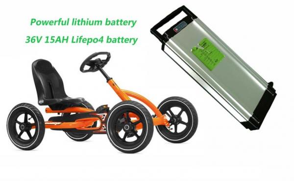 Powerful Lifepo4 36V LiFePO4 Battery Pack 15AH For Electric Cart