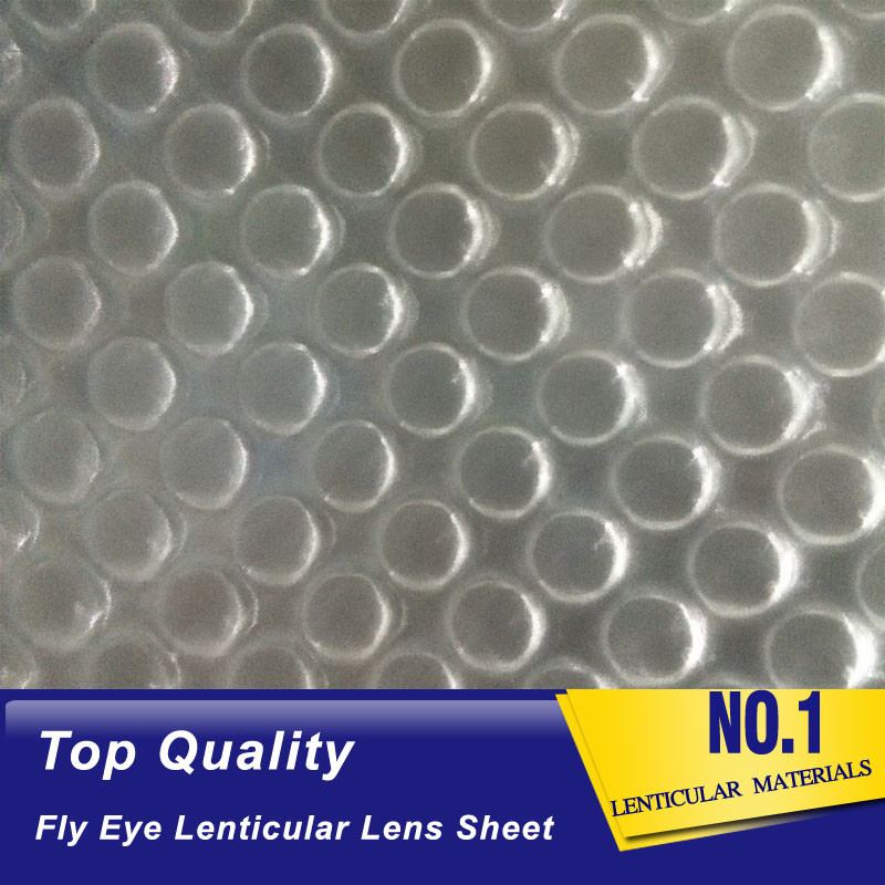 OK3D fly eye 3d sheet new product dot lens sheet 3d effect 360 degrees ...