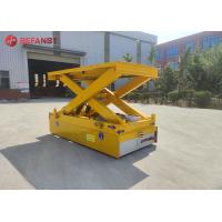 China Steerable Trackless 30t Scissor Lift Transfer Cart on sale