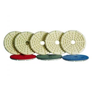 China High Precision Angle Grinder Polishing Pad With Straight Or Curved Slots Face supplier