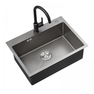 ASC31N6201F Deep Basin Stainless Steel Sink 600x430mm Single Bowl