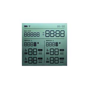 China LCD de segmento personalizado para visualización de vehículos ROHS TN STN STN FSTN VA Segmento LCD Display supplier