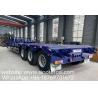 China Low Bed Semi Trailer With Mechanical Suspension wholesale