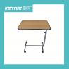 Hospital manual flip dining table panel wood grain color PB material