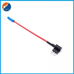 China Piggy Back Inline Blade Fuse Tap Adapter Holder Micro 3 Add A Circuit 12V 24V supplier