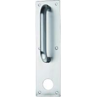 China Stainless Steel Internal Door Lever Handle on Plate with Machine Key on sale