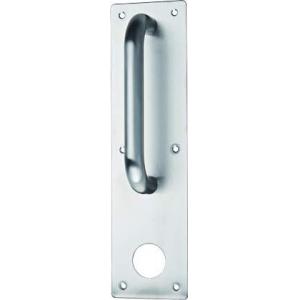 China Stainless Steel Internal Door Lever Handle on Plate with Machine Key supplier