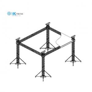 Customized Black Truss Tent and Aluminum Lighting Truss Structural System for Event