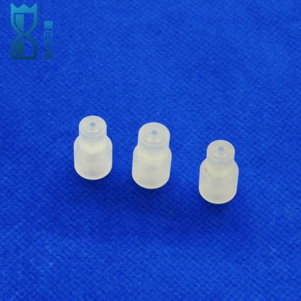 Factory Custom Corrosion Resistant Quartz Scrub Quartz Threaded Tube Fused Quartz