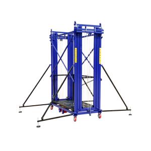 China Electric 2m Scaffold Lift Construction Decoration supplier
