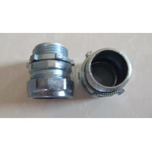 China EMT Conduit And Fittings NPT Thread Zinc EMT Compression Connectors wholesale