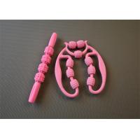 China Customized 9 Wheels Handheld Muscle Roller Rolling Hand Massager For Legs on sale