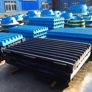 high manganese casting jaw plate Jaw Crusher spare parts Mn18 Mn13 High-quality low price china manufacturer coal mining