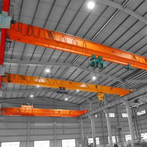 Warehouse Span 7.5~31.5 M Single Girder EOT Crane Low Headroom