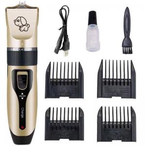 China Household Rechargeable Dog Grooming Clippers 1200mAh Cat Hair Cutting Machine supplier