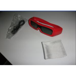 China Os vidros ativos universais do obturador 3D do quadro plástico do PC, vidros do IR vestem supplier