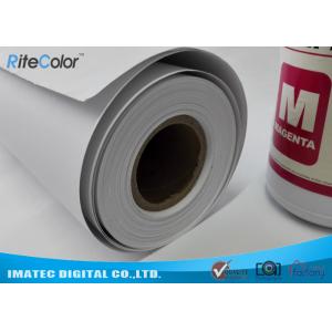 Wide Format Paper Rolls Inkjet Premium Matte Coated Paper Water Resistance