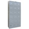 18 Door Storage Metal Office Lockers For Office / School / Gym OEM Service