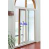 Customized Aluminium Coated Windows , wood Double Glazed Windows With Arch At