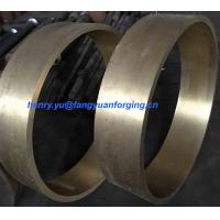 China Custom Forged And Rolled Copper Rings / Metal Ring Rolling Forging on sale