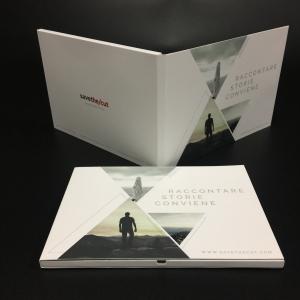 China Creative Marketing Interactive Digital Brochure With Rechargeable Lithium Battery wholesale