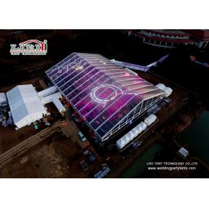 China Clear 50m Span Distance Large Event Tent For Annual Conference , Ceremony , Wedding supplier