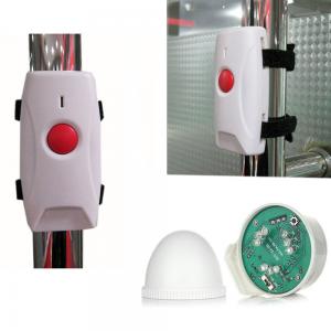 China Home wireless security fire alarm system call button flashing light supplier