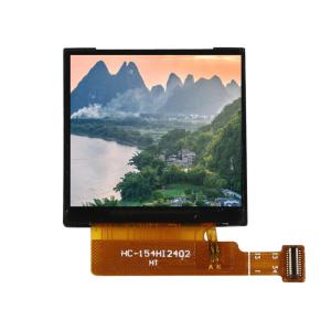 China 1.54 pouces 240x240 IPS Square Watch TFT Module d'écran LCD ST7789V SPI Affichage LCD avec écran tactile en option supplier