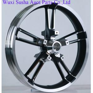 Custom Bike Black Front 21" Wheel Harley 08-20 Touring Models