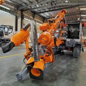 China Air Compressor On Board Rock Drill Rig With 5/7m Drill Pipe Length And Low Maintenance Needs wholesale